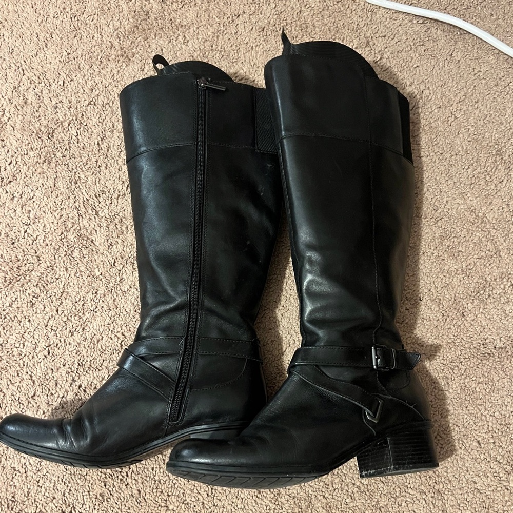 Bandolino Leather Knee High Boots